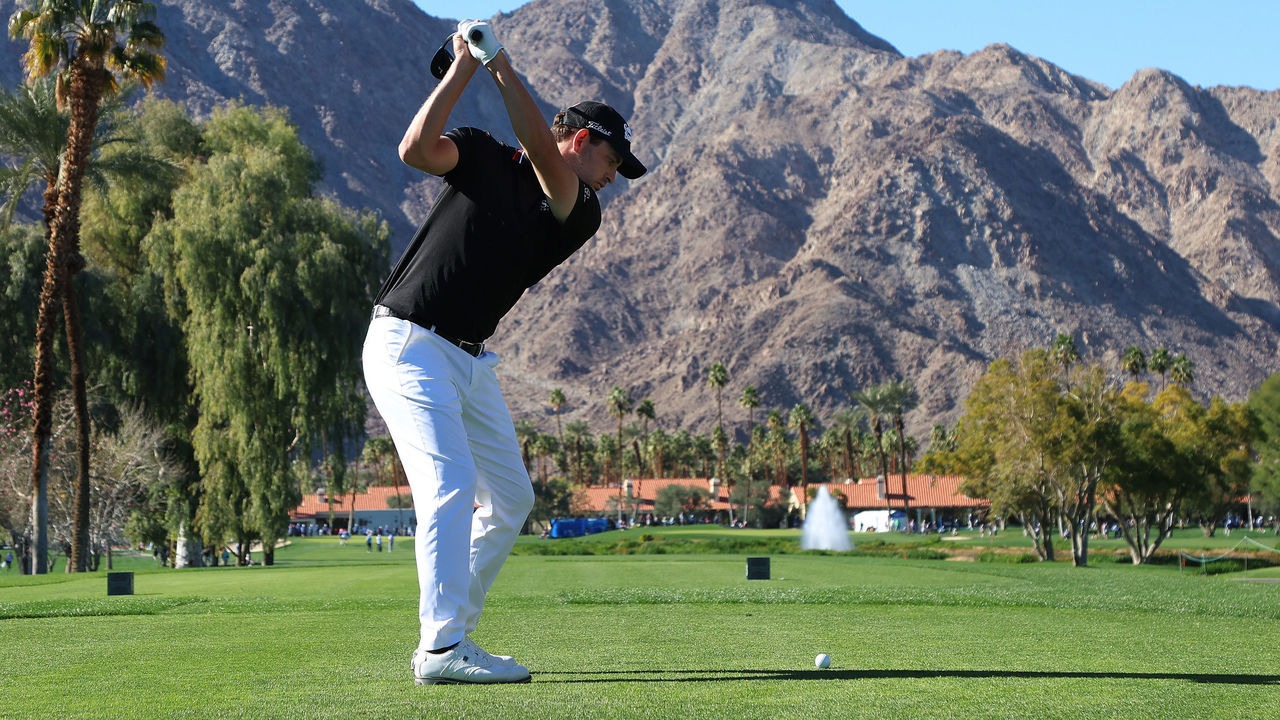 Cantlay Rookie Hodges Leads in The American Express